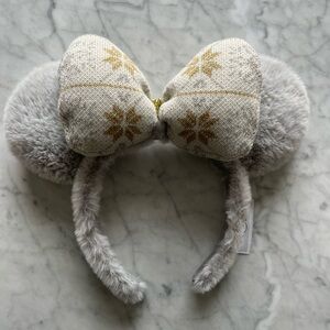 Disney Parks Snowflake Winter Holiday Minnie Ears